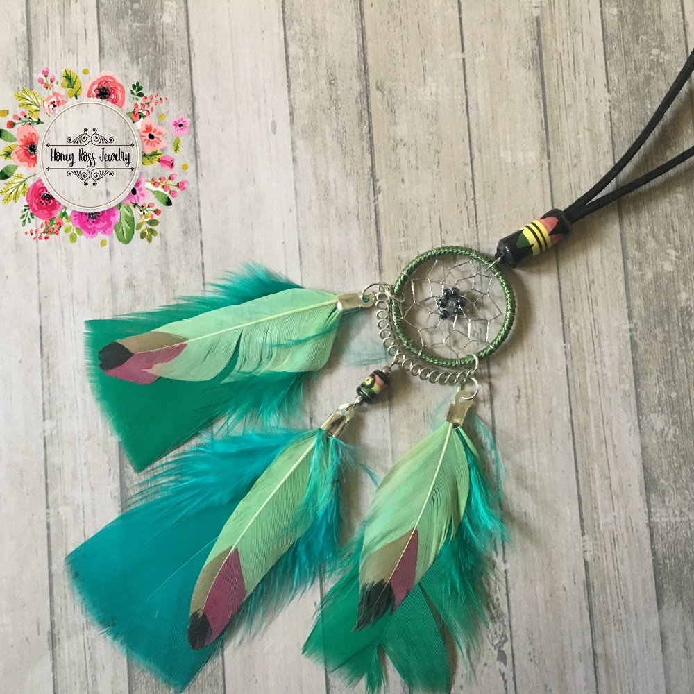 Car mirror boho dream catcher wall decor hanging